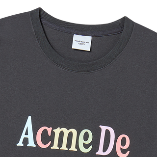 COLOR LOGO SHORT SLEEVE T-SHIRT CHARCOAL