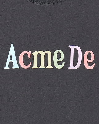 COLOR LOGO SHORT SLEEVE T-SHIRT CHARCOAL