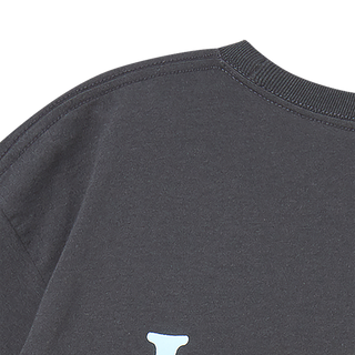 COLOR LOGO SHORT SLEEVE T-SHIRT CHARCOAL