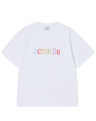 COLOR LOGO SHORT SLEEVE T-SHIRT WHITE