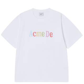 COLOR LOGO SHORT SLEEVE T-SHIRT WHITE