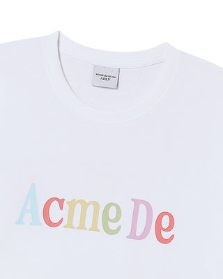 COLOR LOGO SHORT SLEEVE T-SHIRT WHITE