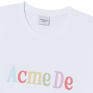 COLOR LOGO SHORT SLEEVE T-SHIRT WHITE