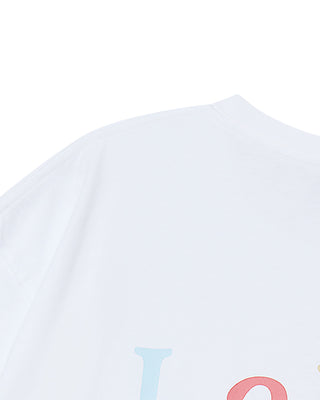 COLOR LOGO SHORT SLEEVE T-SHIRT WHITE