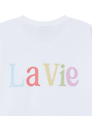 COLOR LOGO SHORT SLEEVE T-SHIRT WHITE