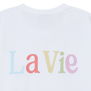 COLOR LOGO SHORT SLEEVE T-SHIRT WHITE