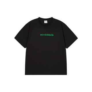 CONNECT GRASS SHORT SLEEVE T-SHIRT BLACK