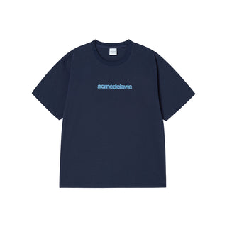 CONNECT GRASS SHORT SLEEVE T-SHIRT DARK NAVY