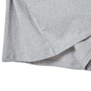 DOUBLE LAYER LOGO WIDE SHORT SLEEVE T-SHIRT MELANGE
