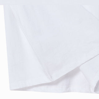DOUBLE LAYER LOGO WIDE SHORT SLEEVE T-SHIRT WHITE