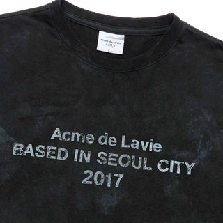 DIRTY WASHED SHORT SLEEVE T-SHIRT BLACK