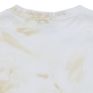 DIRTY WASHED SHORT SLEEVE T-SHIRT WHITE