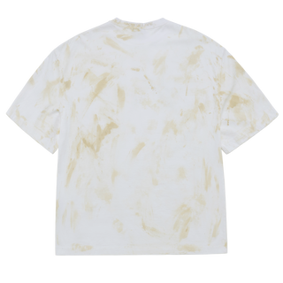 DIRTY WASHED SHORT SLEEVE T-SHIRT WHITE