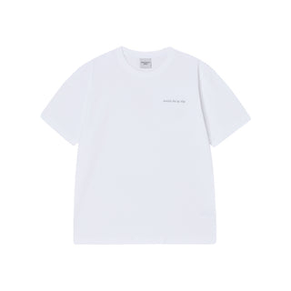 REFLECTION BASIC LOGO SHORT SLEEVE T-SHIRT WHITE