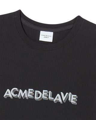 3D LOGO STANDARD SHORT SLEEVE T-SHIRT BLACK