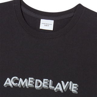 3D LOGO STANDARD SHORT SLEEVE T-SHIRT BLACK