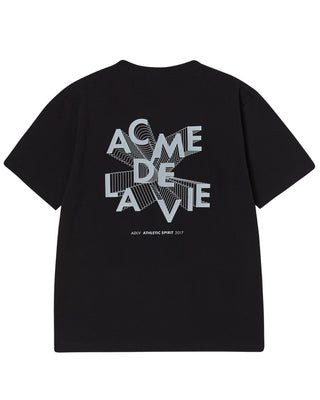 3D LOGO STANDARD SHORT SLEEVE T-SHIRT BLACK