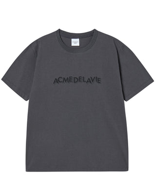 3D LOGO STANDARD SHORT SLEEVE T-SHIRT CHARCOAL