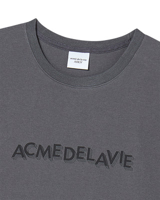 3D LOGO STANDARD SHORT SLEEVE T-SHIRT CHARCOAL