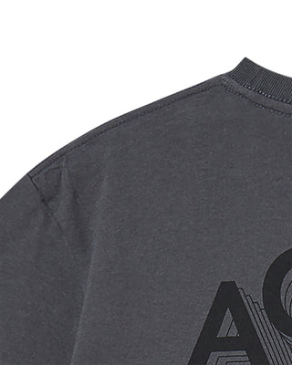 3D LOGO STANDARD SHORT SLEEVE T-SHIRT CHARCOAL