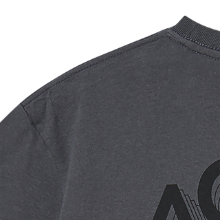 3D LOGO STANDARD SHORT SLEEVE T-SHIRT CHARCOAL