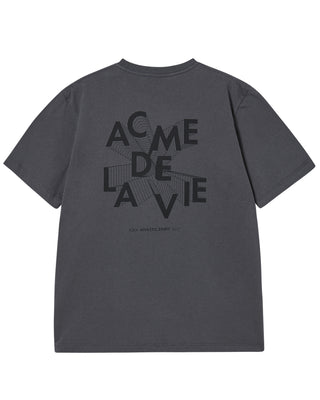 3D LOGO STANDARD SHORT SLEEVE T-SHIRT CHARCOAL