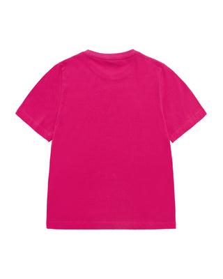 WOMAN A SYMBOL SHORT SLEEVE T-SHIRT HOT PINK