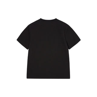 WOMAN CUBIC BASIC LOGO SHORT SLEEVE T-SHIRT BLACK