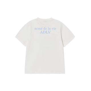 WOMAN CLASSIC LOGO SHORT SLEEVE T-SHIRT CREAM