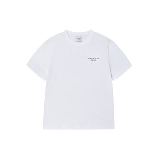 WOMAN CLASSIC LOGO SHORT SLEEVE T-SHIRT WHITE
