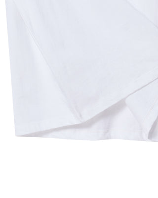 WOMAN PRINCESS FONT CROP SHORT SLEEVE T-SHIRT WHITE