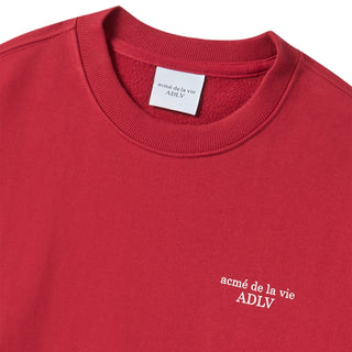 AC BEAR TREE SWEATSHIRT DARK RED