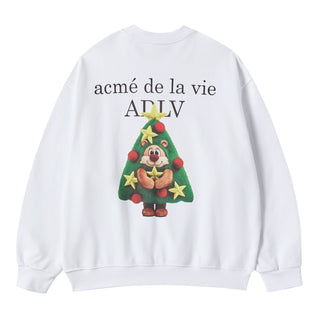 AC BEAR TREE SWEATSHIRT WHITE
