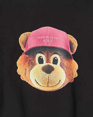 3D AC BEAR FACE SWEATSHIRT BLACK