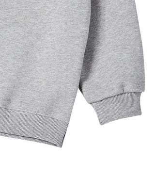 KIDS 3D AC BEAR FACE SWEATSHIRT MELANGE