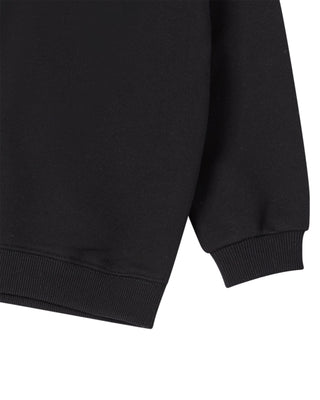 KIDS AC BEAR BASIC LOGO SWEATSHIRT BLACK