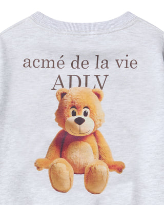 KIDS AC BEAR BASIC LOGO SWEATSHIRT MELANGE
