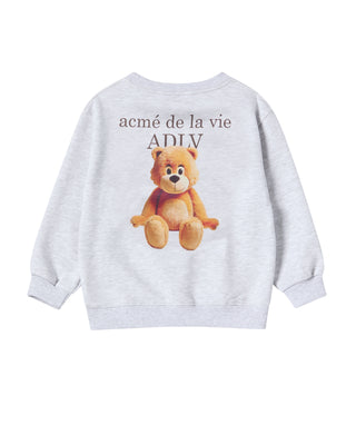 KIDS AC BEAR BASIC LOGO SWEATSHIRT MELANGE
