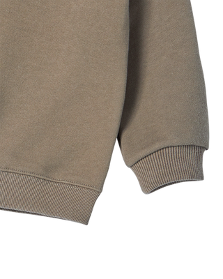 KIDS BORDER LINE BASIC LOGO SWEATSHIRT COCOA