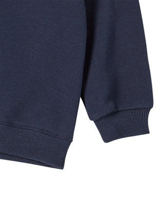 KIDS BORDER LINE BASIC LOGO SWEATSHIRT DARK NAVY