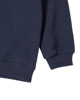 KIDS BORDER LINE BASIC LOGO SWEATSHIRT DARK NAVY