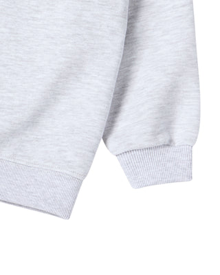 KIDS BORDER LINE BASIC LOGO SWEATSHIRT MELANGE