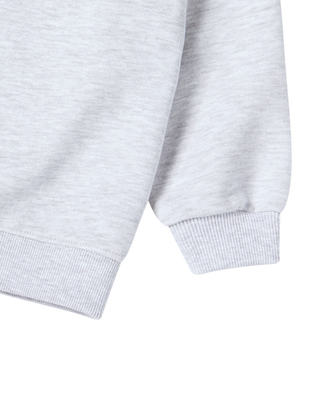 KIDS BORDER LINE BASIC LOGO SWEATSHIRT MELANGE