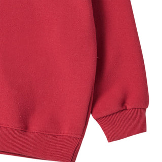 KIDS AC BEAR TREE SWEATSHIRT DARK RED