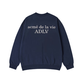 BASIC LOGO NAPPING SWEATSHIRT DARK NAVY