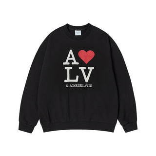 LOVE ADLV SWEATSHIRT BLACK
