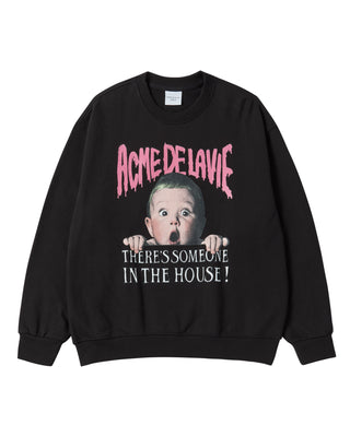 HALLOWEEN SCREAM BOY SWEATSHIRT BLACK