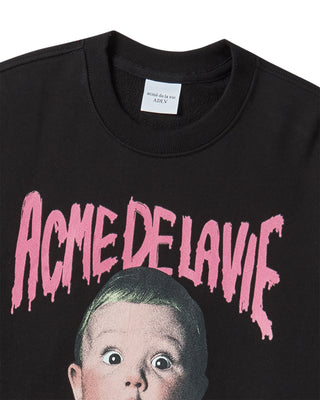 HALLOWEEN SCREAM BOY SWEATSHIRT BLACK