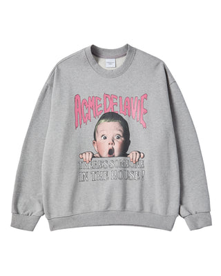 HALLOWEEN SCREAM BOY SWEATSHIRT MELANGE