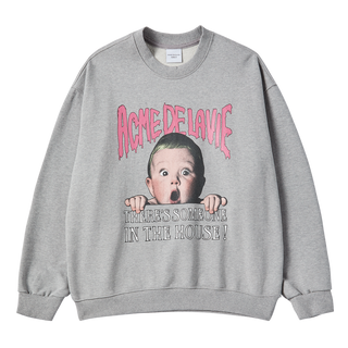 HALLOWEEN SCREAM BOY SWEATSHIRT MELANGE